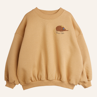 Mini Rodini Mini Rodini Elephant shrew sweatshirt  - Beige