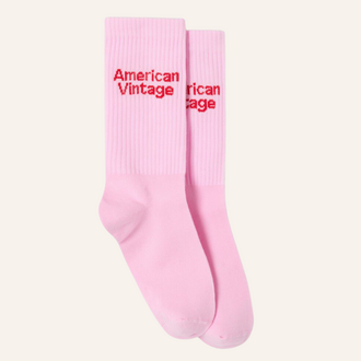American Vintage AMV Kid socks clypsun - Lilac (pink)