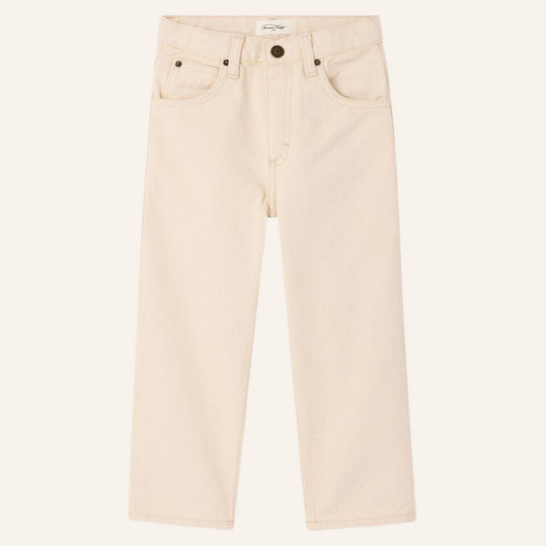 American Vintage AMV Kids 5 pocket snopdog - Ecru