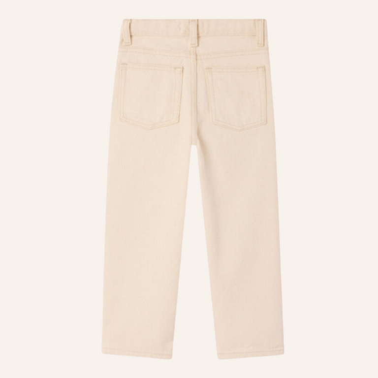 American Vintage AMV Kids 5 pocket snopdog - Ecru