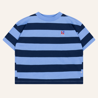Repose AMS Repose AMS Boxy Tee - Horizon Dark Eclipse Stripe