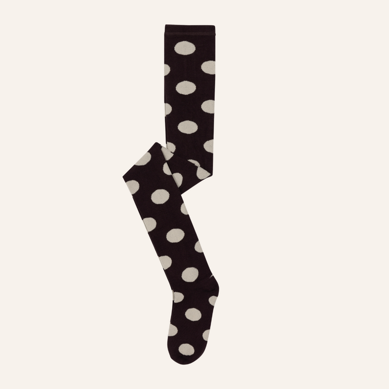 Repose AMS Repose AMS Tights - Chocolate Polka Dot