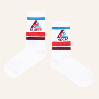 Repose AMS Repose AMS Sporty socks - White Logo