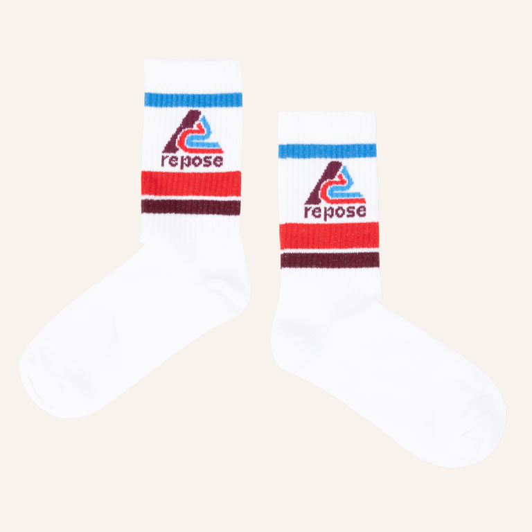 Repose AMS Repose AMS Sporty socks - White Logo