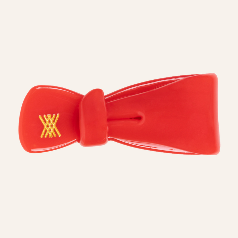Repose AMS Repose AMS Bow Hair Clip - Firecracker Red
