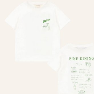 Konges Sløjd Konges Sløjd Era Tee - Off White / Fine Dining