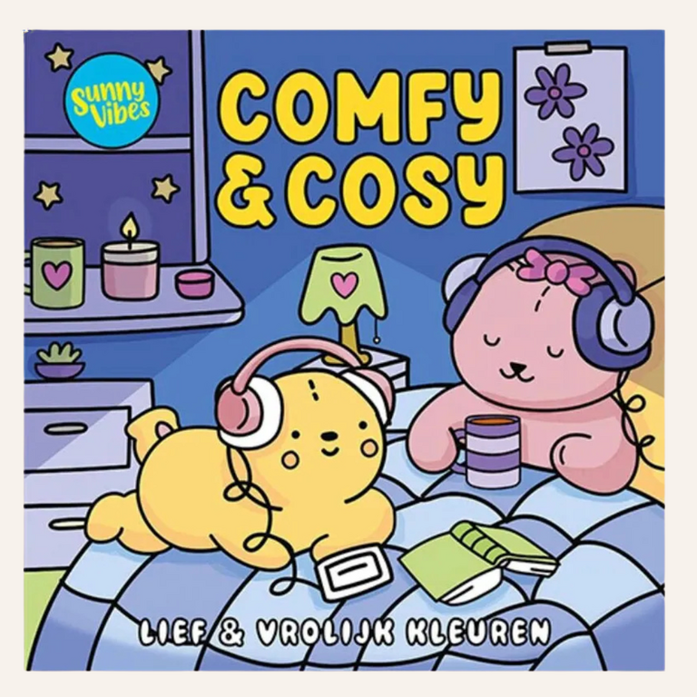 Kleurboek Sunny vibes - Comfy & Cosy