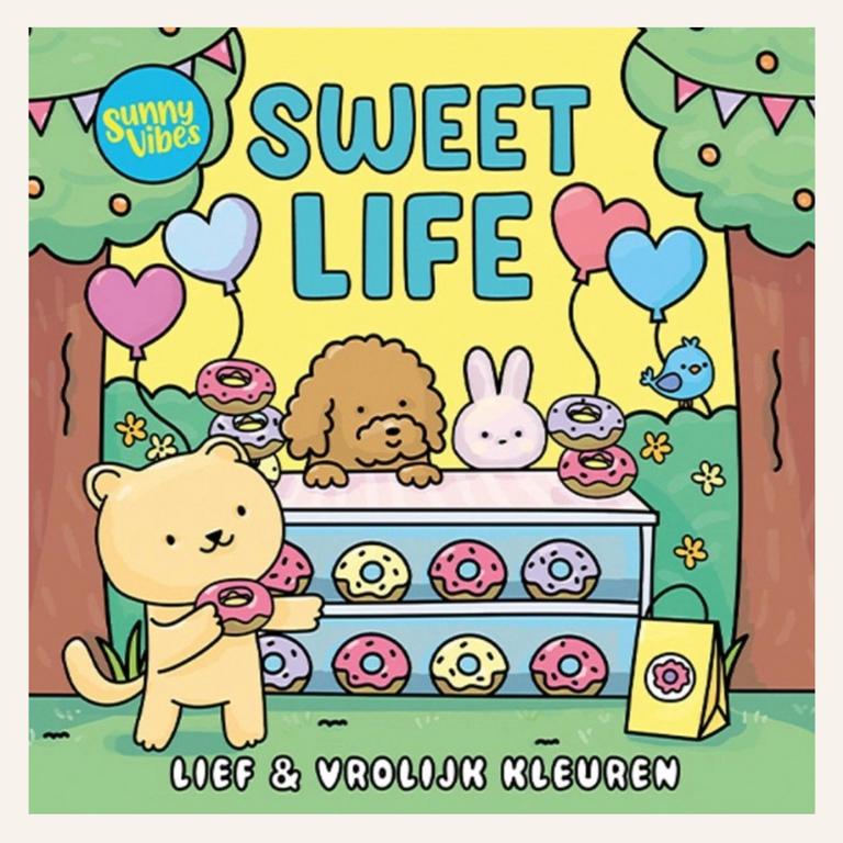 Kleurboek Sunny vibes - Sweet Life