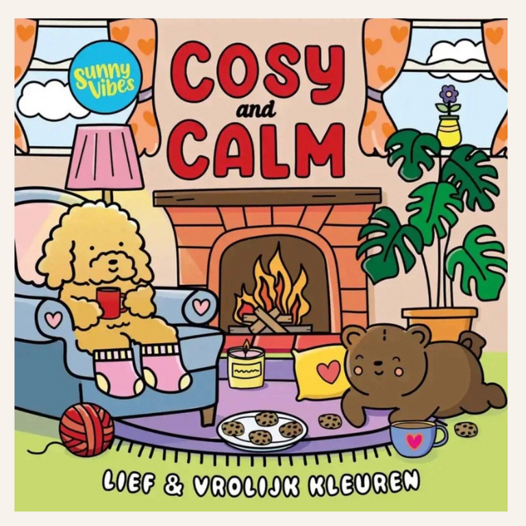 Kleurboek Sunny vibes - Cosy and Calm