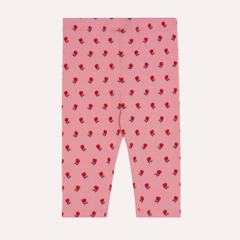 The Campamento The Campamento Flowers Baby Leggings | Pink