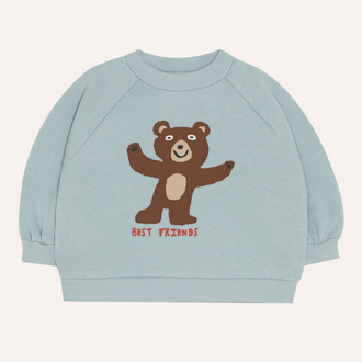 The Campamento The Campamento Bear Baby Sweatshirt | Light Blue