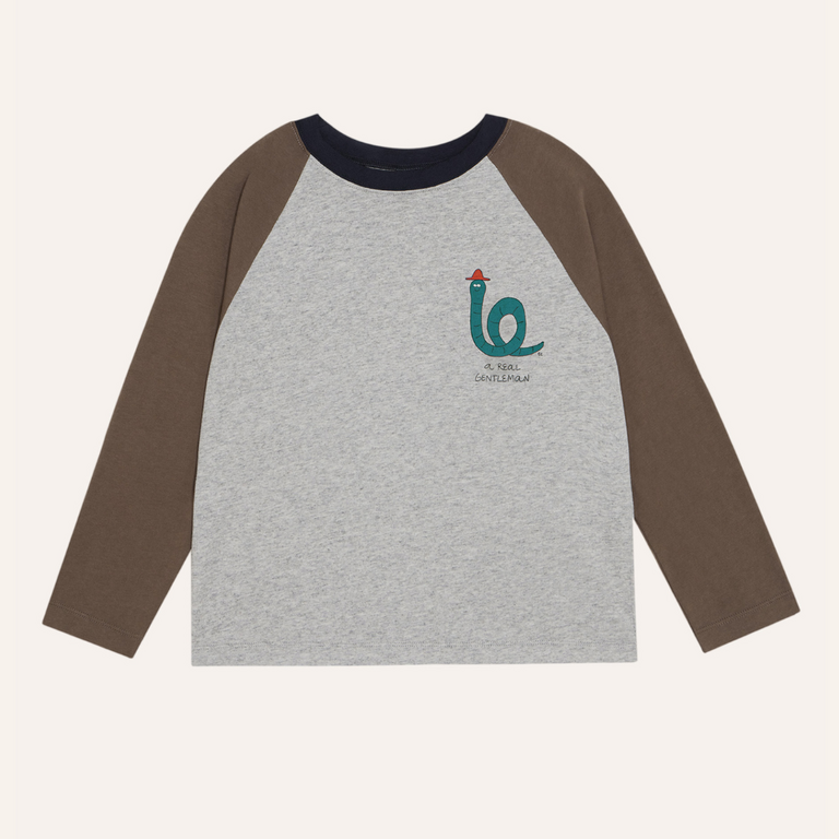 The Campamento The Campamento Gentleman Color Block Longsleeve | Grey