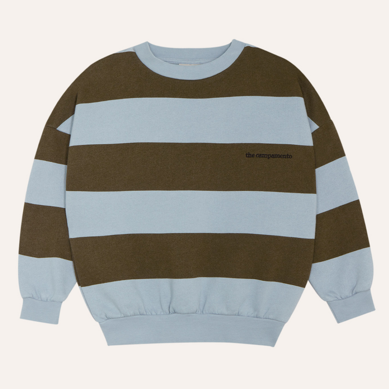 The Campamento The Campamento Stripes Sweatshirt | Green