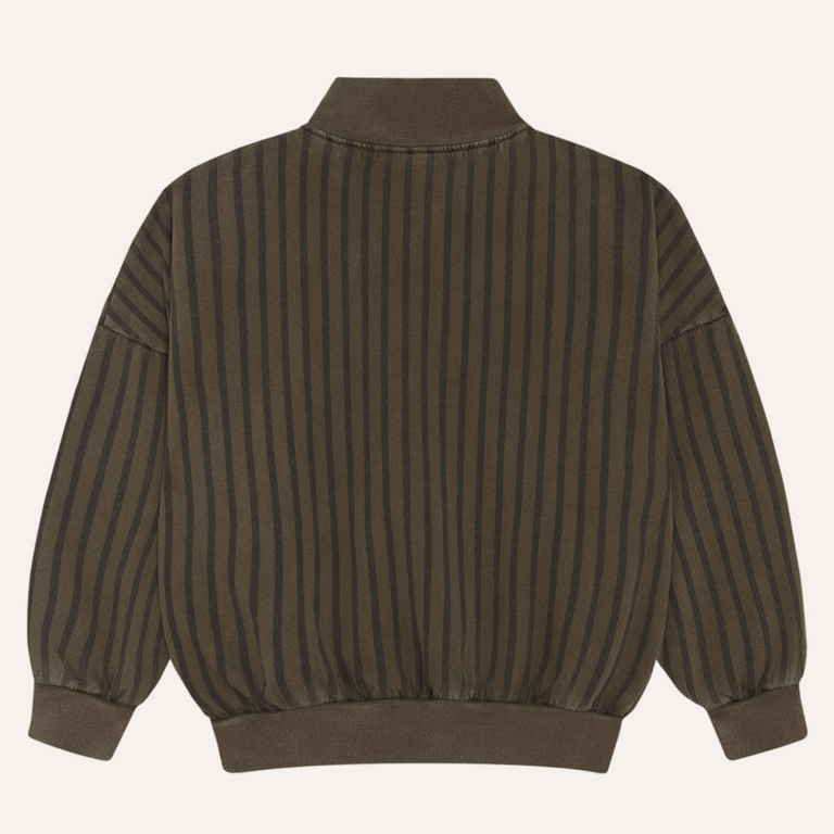 The Campamento The Campamento Sweatshirt Logo Stripes | Green