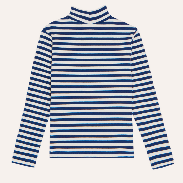The Campamento The Campamento Stripes Turtle Neck | Blue