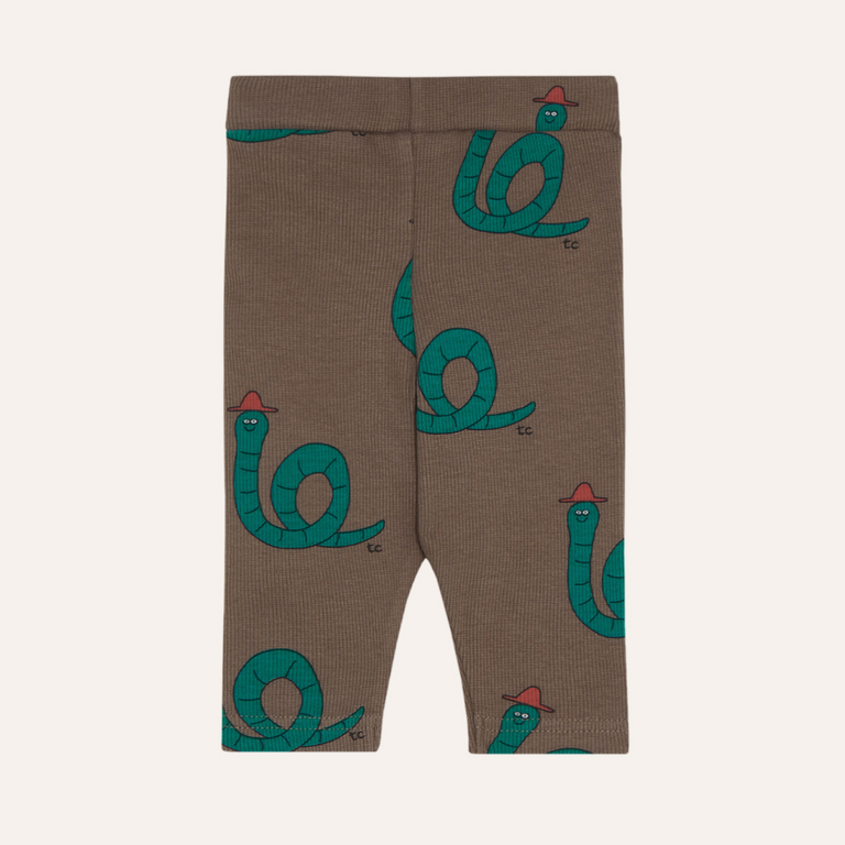 The Campamento The Campamento Snakes Baby Leggings | Brown