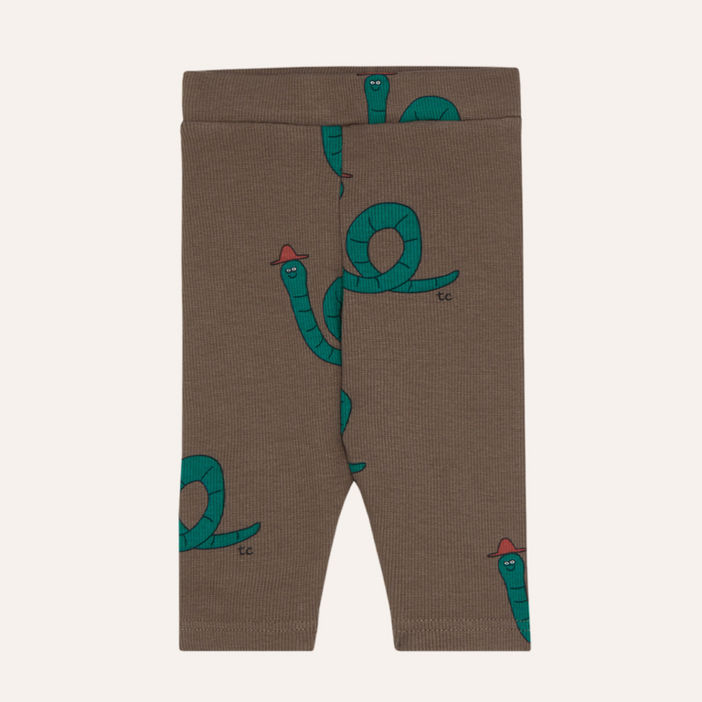 The Campamento The Campamento Snakes Baby Leggings | Brown