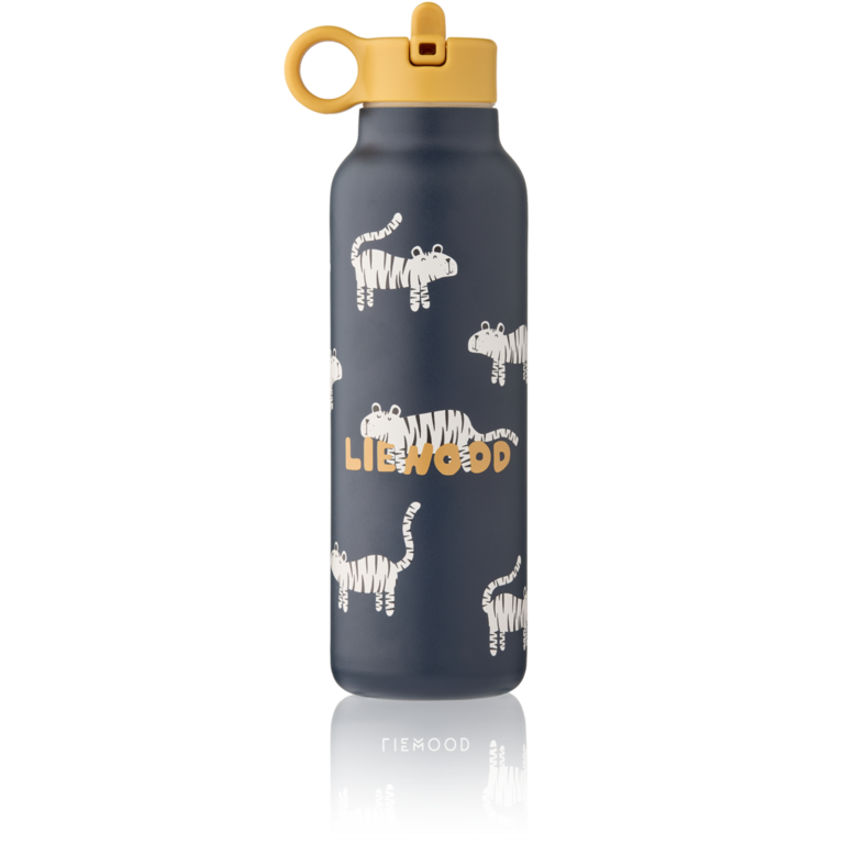 Liewood Liewood Falk Water Bottle 500 ml - Tiger navy