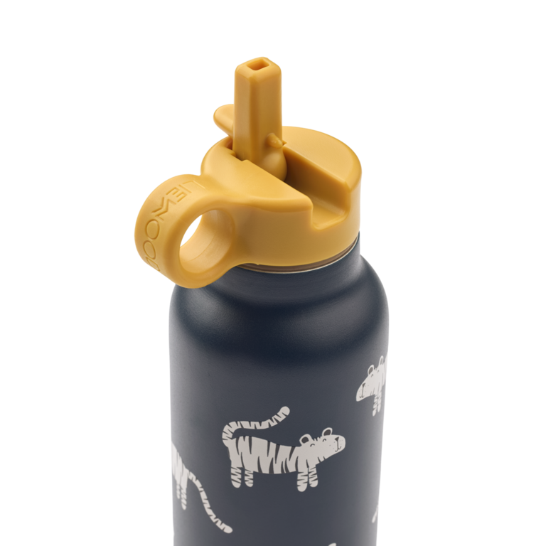 Liewood Liewood Falk Water Bottle 500 ml - Tiger navy