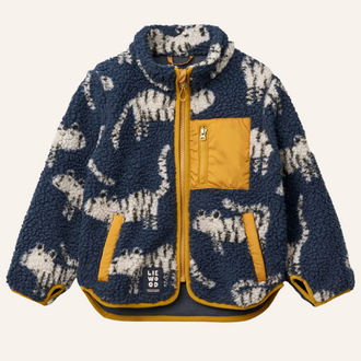 Liewood Liewood Nolan pile jacket - Tiger navy