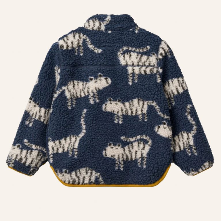 Liewood Liewood Nolan pile jacket - Tiger navy