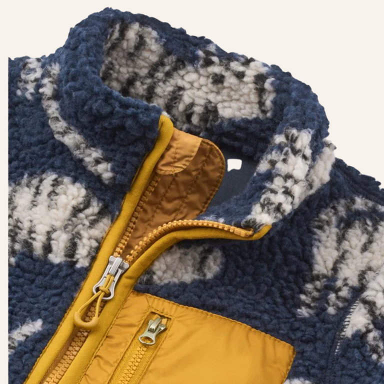 Liewood Liewood Nolan pile jacket - Tiger navy