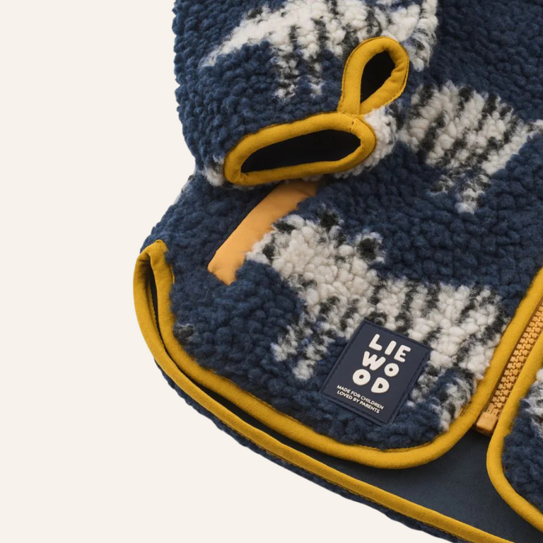 Liewood Liewood Nolan pile jacket - Tiger navy