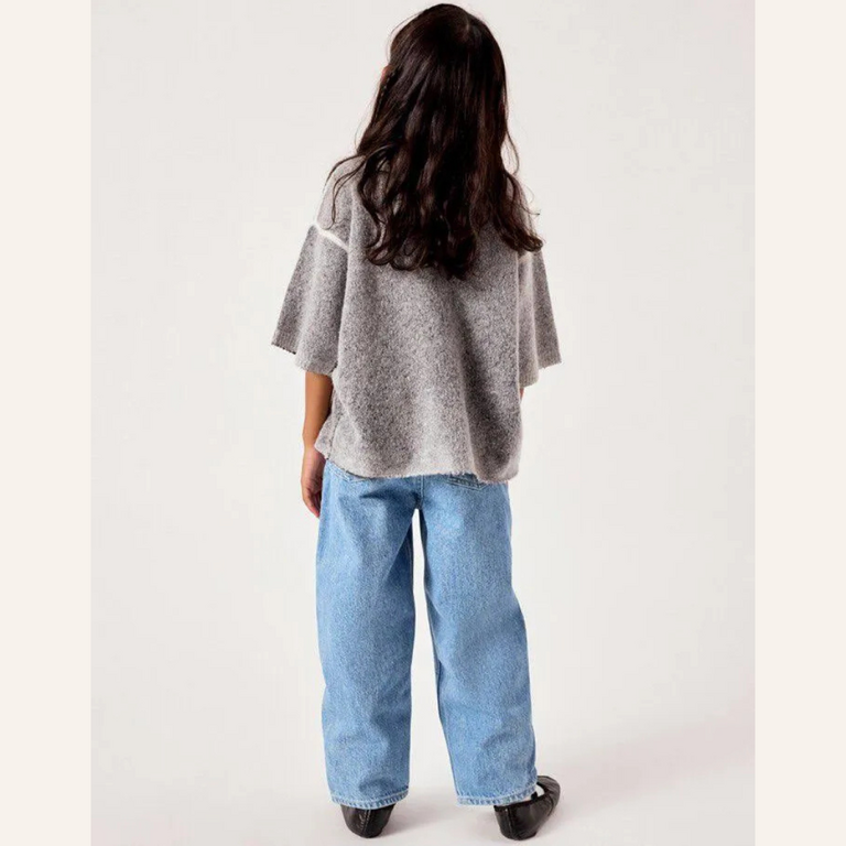 American Vintage American Vintage kids 5 pocket joybird - Autentique stone
