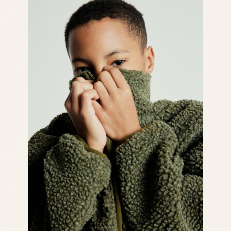 American Vintage AMV Kids Hoktown jacket  - Varan melange