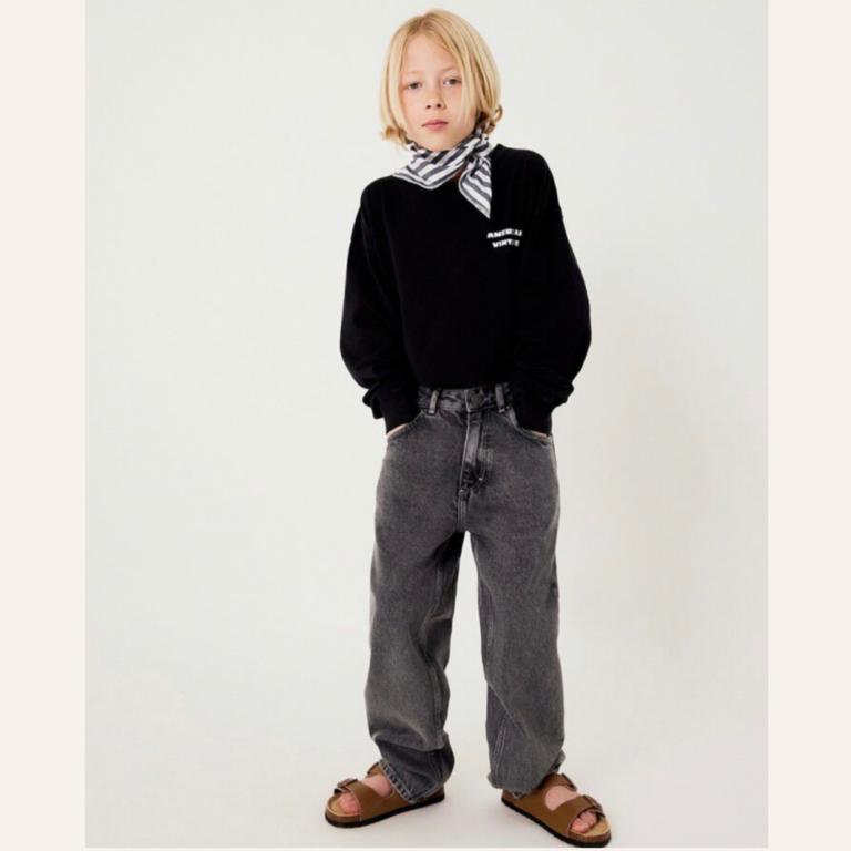 American Vintage AMV kids 5 pockets Yopday - Vintage Grey