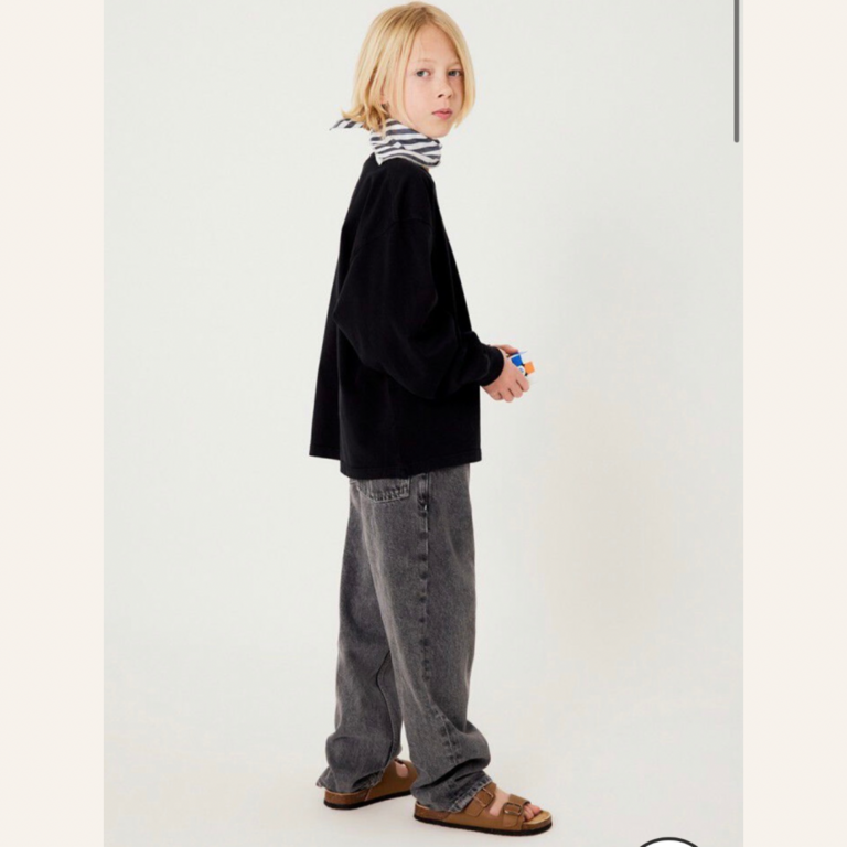 American Vintage AMV kids 5 pockets Yopday - Vintage Grey
