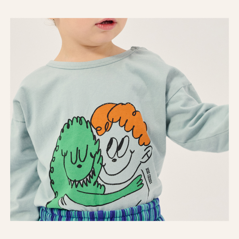 Bobo Choses Bobo Choses Hug Hairy Monster Longsleeve | Baby