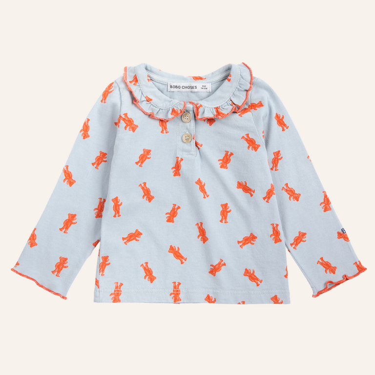 Bobo Choses Bobo Choses Softpaw Monster All Over Longsleeve | Baby