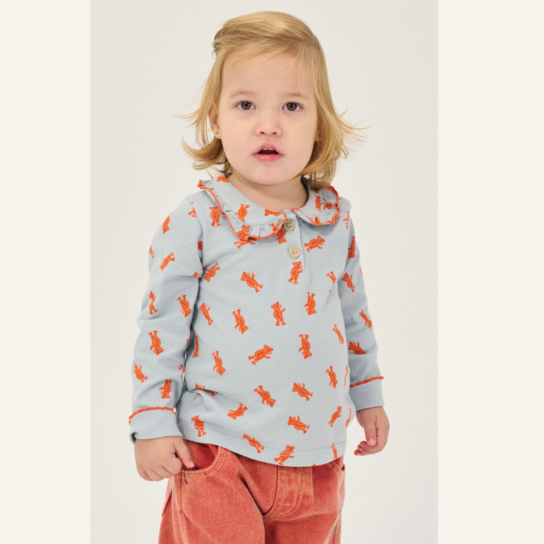 Bobo Choses Bobo Choses Softpaw Monster All Over Longsleeve | Baby