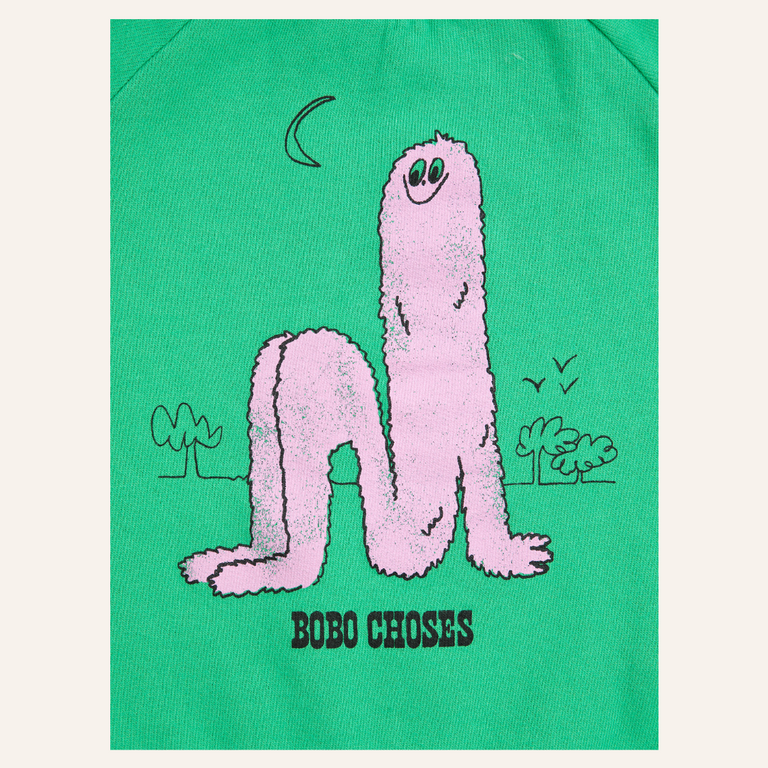 Bobo Choses Bobo Choses Long Pinky Puff Sweatshirt | Baby