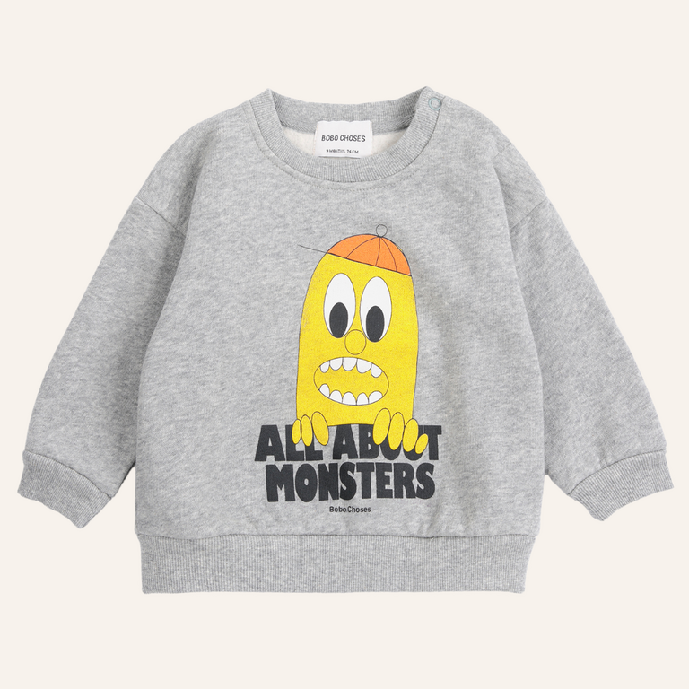 Bobo Choses Bobo Choses Bigtooth Lemon Sweatshirt| Baby