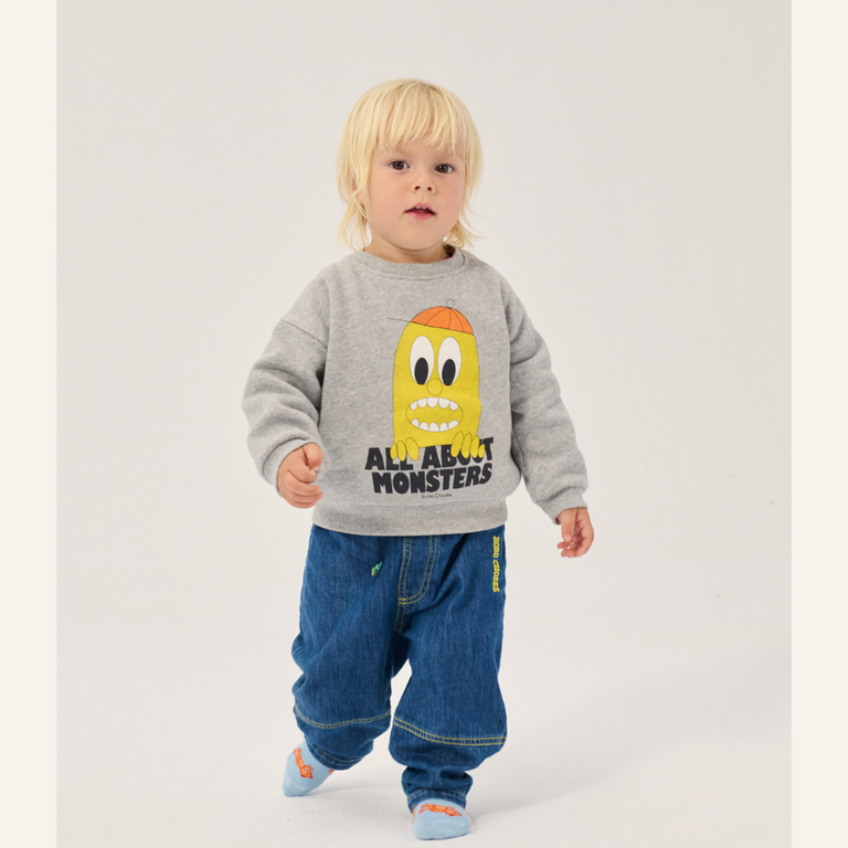 Bobo Choses Bobo Choses Bigtooth Lemon Sweatshirt| Baby