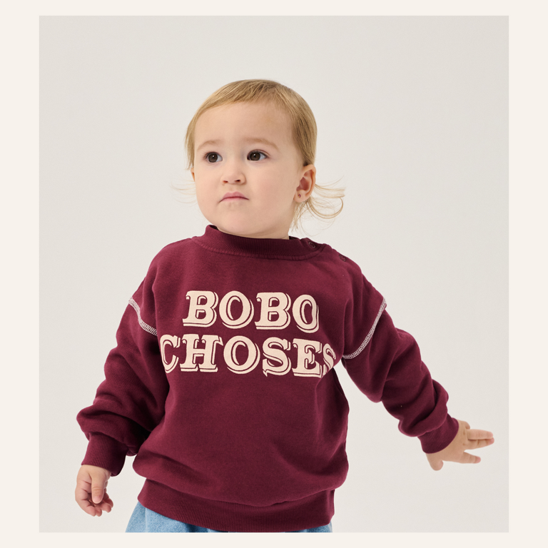 Bobo Choses Bobo Choses Embossed Sweatshirt | Baby
