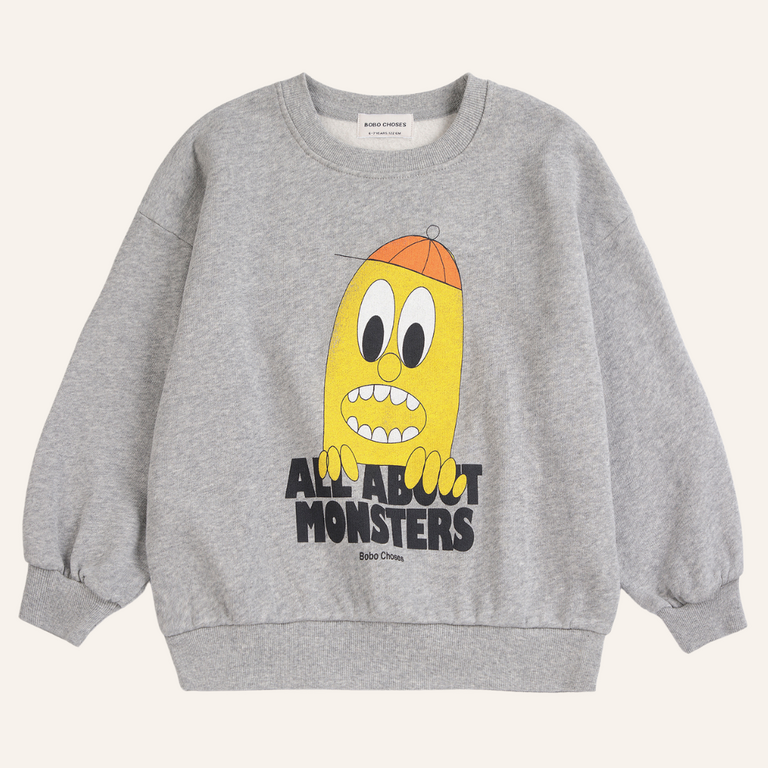 Bobo Choses Bobo Choses Bigtooth Lemon Sweatshirt