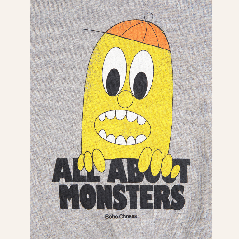 Bobo Choses Bobo Choses Bigtooth Lemon Sweatshirt