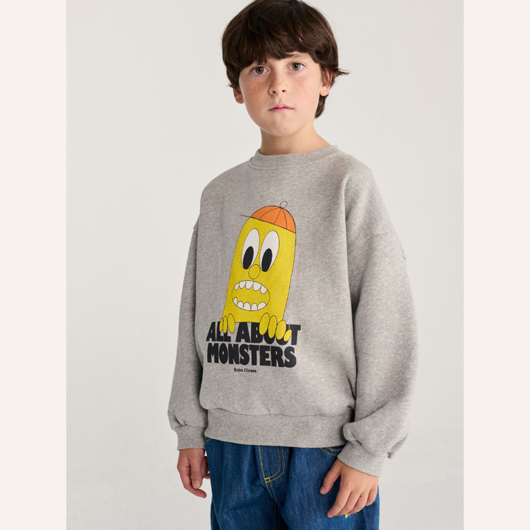 Bobo Choses Bobo Choses Bigtooth Lemon Sweatshirt
