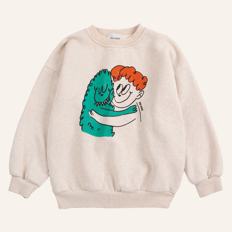 Bobo Choses Bobo Choses Hug Hairy Monster Sweatshirt