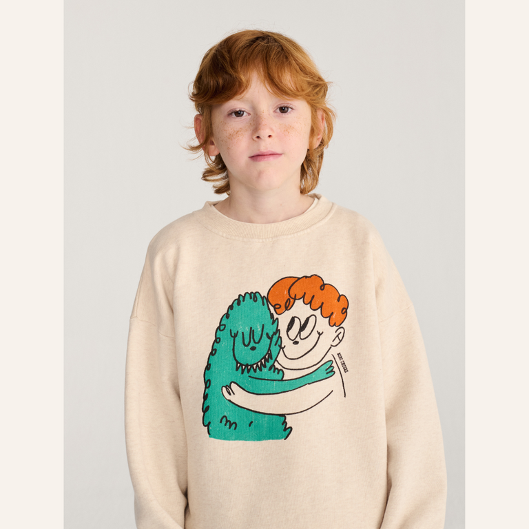 Bobo Choses Bobo Choses Hug Hairy Monster Sweatshirt
