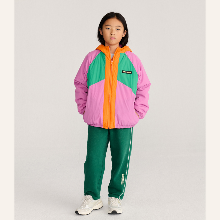 Bobo Choses Bobo Choses | Reversible Anorak Pink
