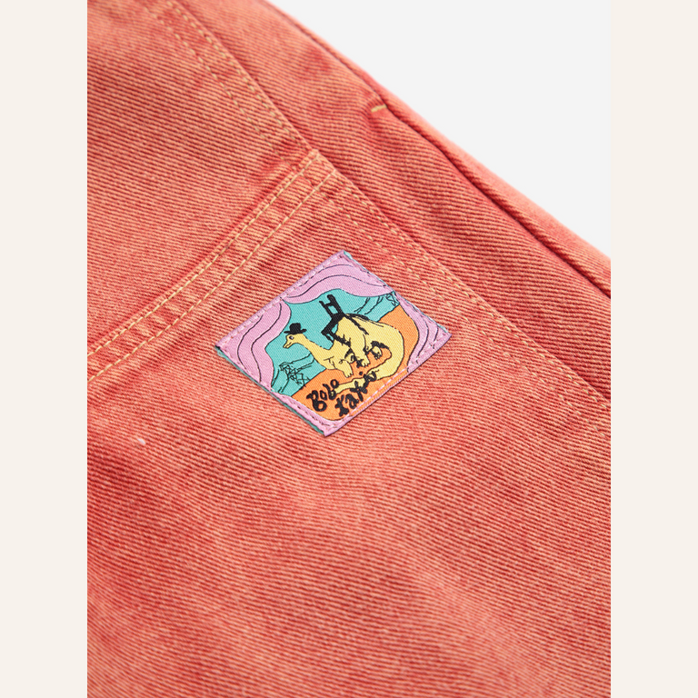 Bobo Choses Bobo Choses Taxi Saurus Tag Twill Pants