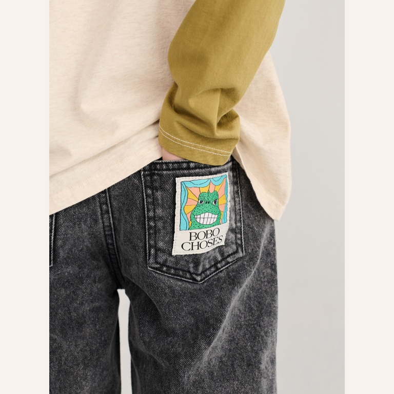 Bobo Choses Bobo Choses Beast Tag Denim Pants