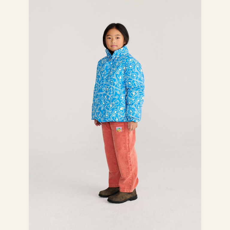 Bobo Choses Bobo Choses Sketchy Flowers All Over Anorak