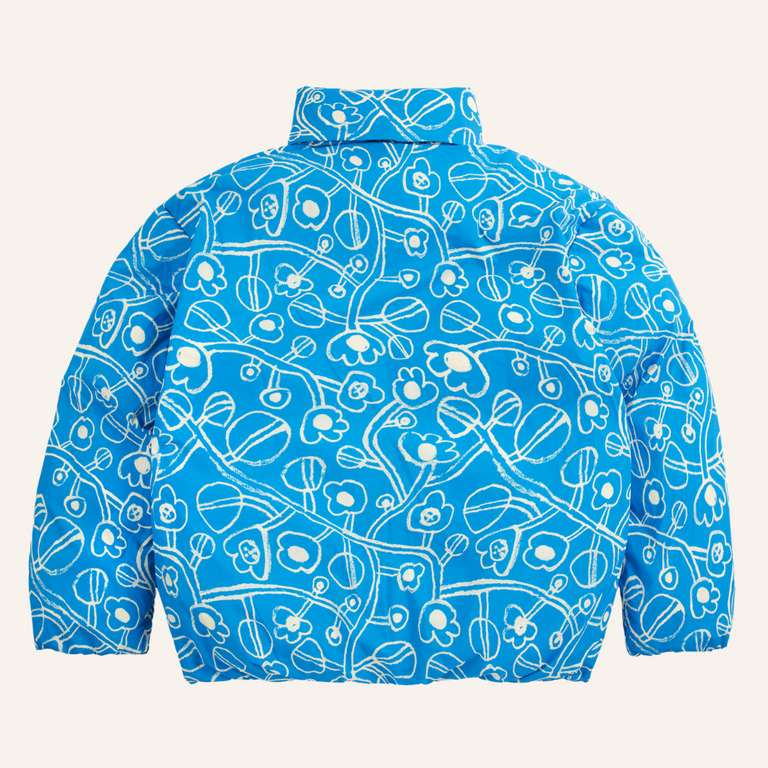 Bobo Choses Bobo Choses Sketchy Flowers All Over Anorak