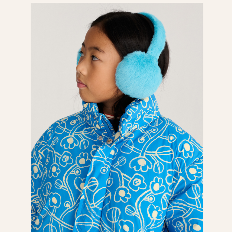 Bobo Choses Bobo Choses Sketchy Flowers All Over Anorak