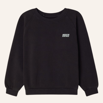 American Vintage American Vintage kid sweatshirt Izubird - Charbon vintage